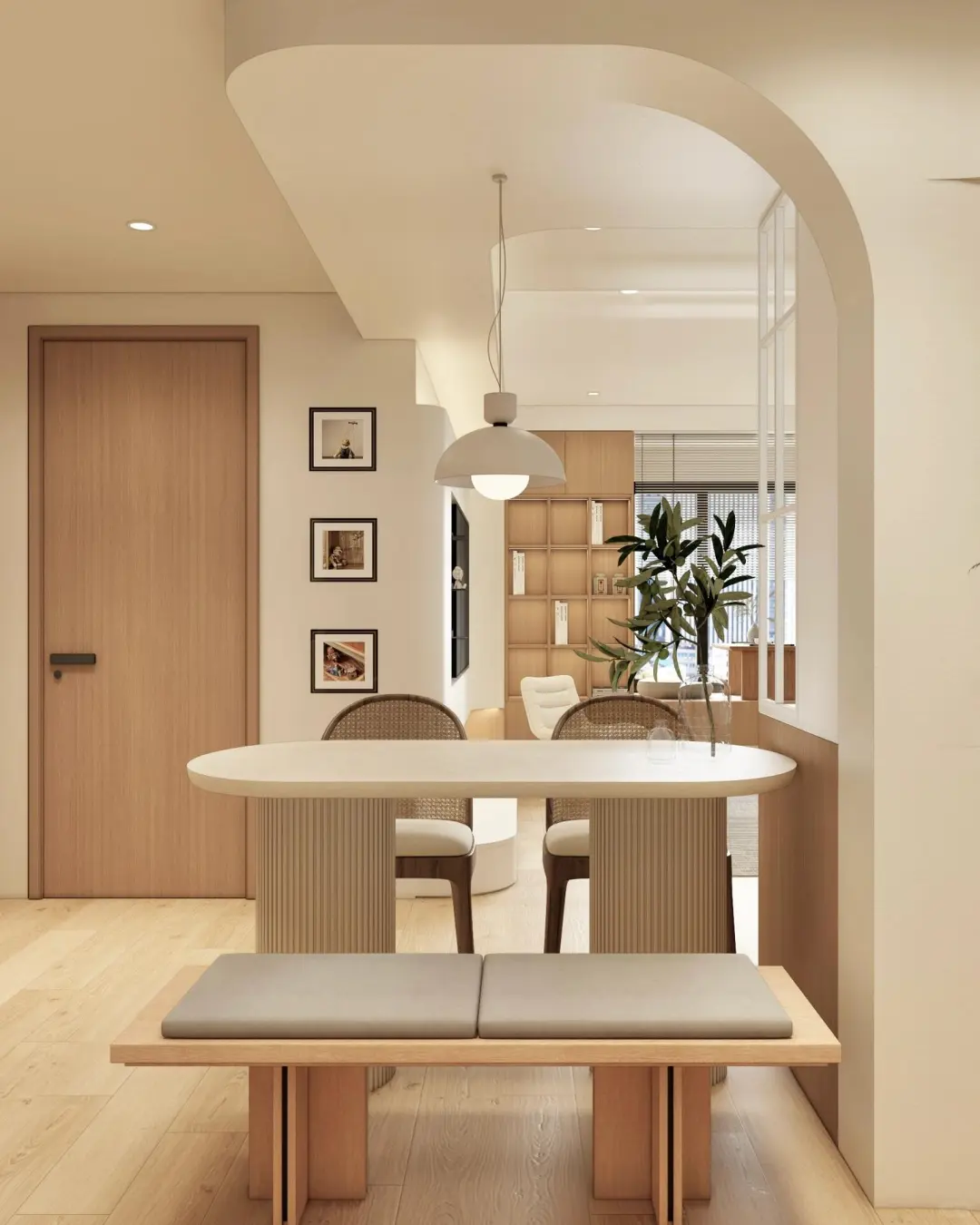 设计新思路!入户即惊艳,进门的瞬间被美晕