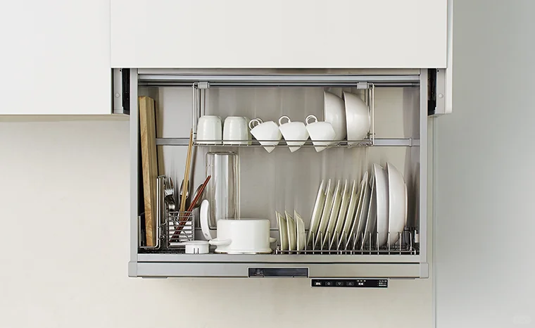 吊柜收纳设计新选择、提升厨房收纳力