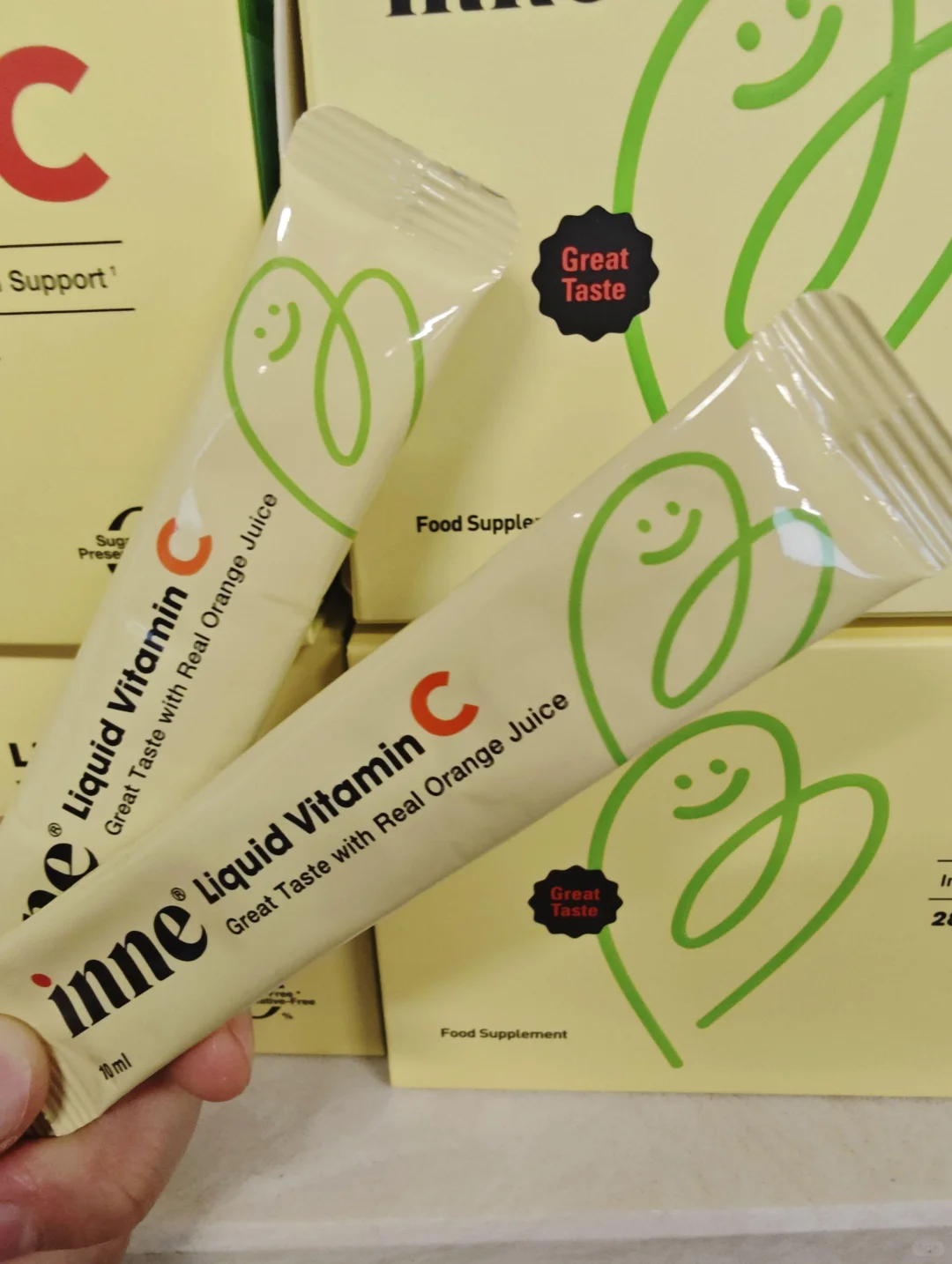 连吃85天inne维生素c，说说真实感受