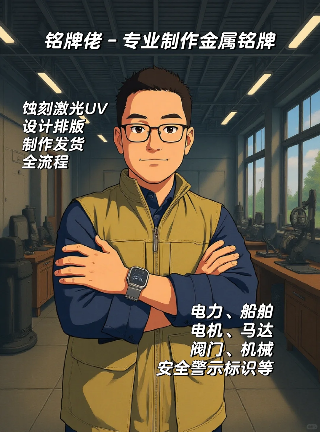 铭牌厂老板日常