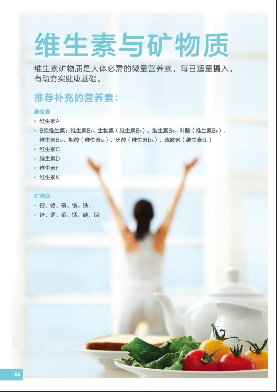 维生素与矿物质营养补充方案