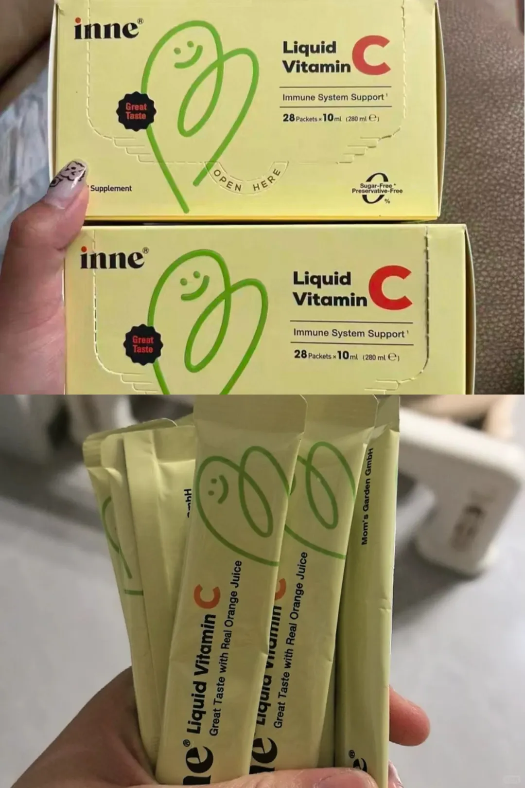 ?119的Inne维C 2盒到手56条 差2人开团