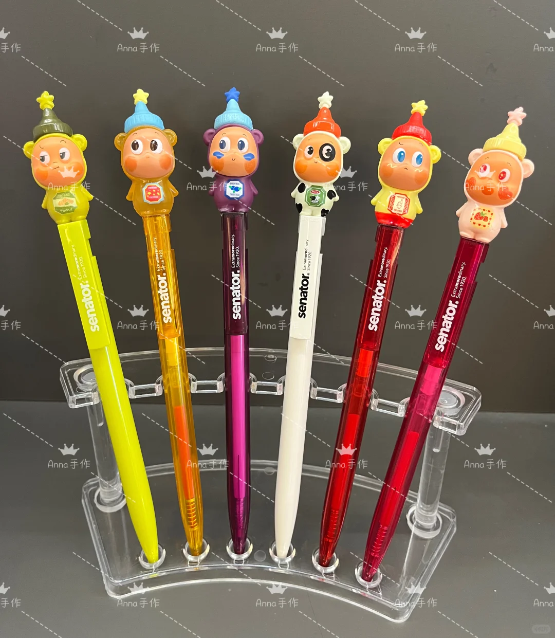 好看的治愈系萌粒笔，星星人，哭娃，甜豆，茉莉