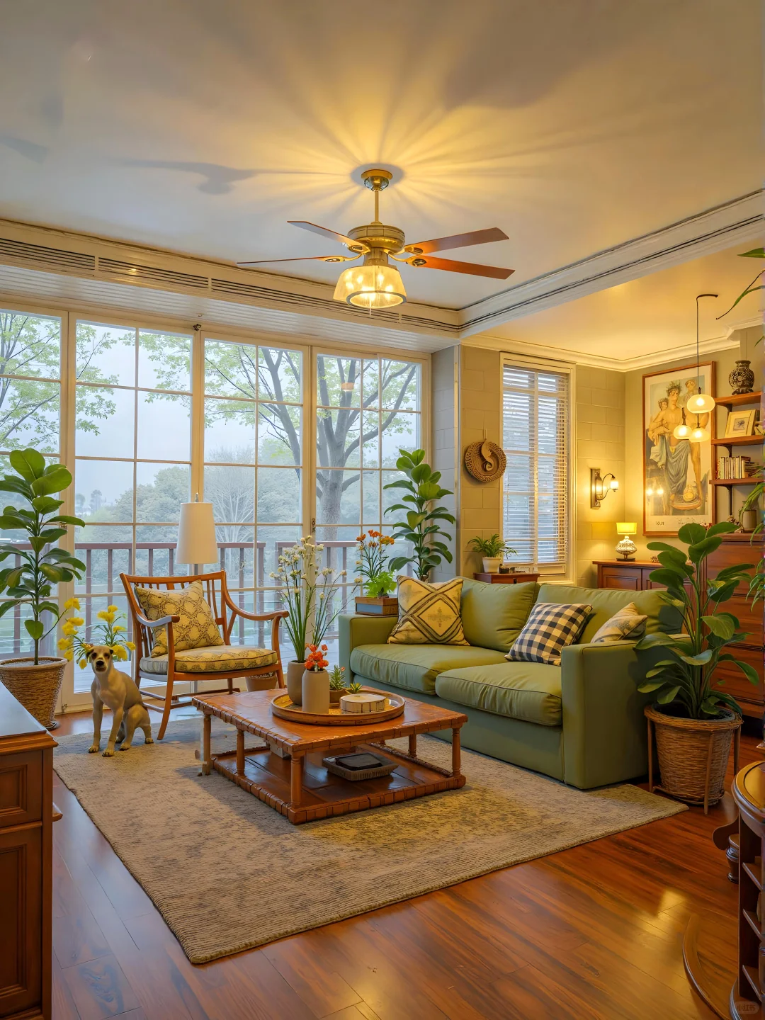 谁能拒绝氛围感满满的复古风厨房