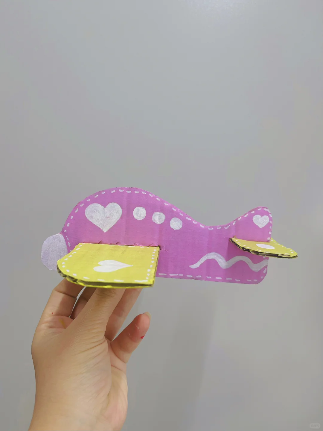 用废纸箱DIY小飞机✈️好简单，快乐起飞吧❗️