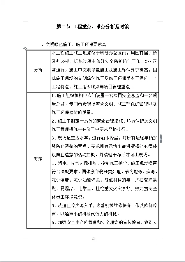 建筑物拆除工程施工组织设计投标方案(387)