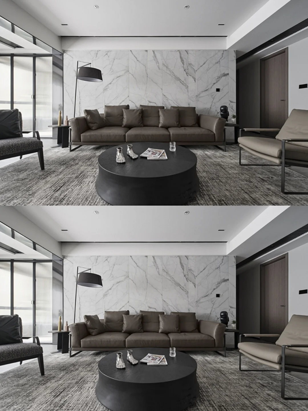 设计新作 | 简约有温度的三口之家