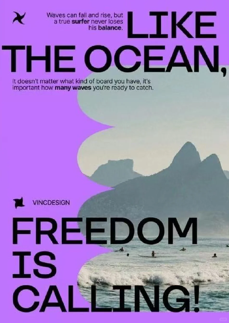 版式设计灵感库? 异形裁剪