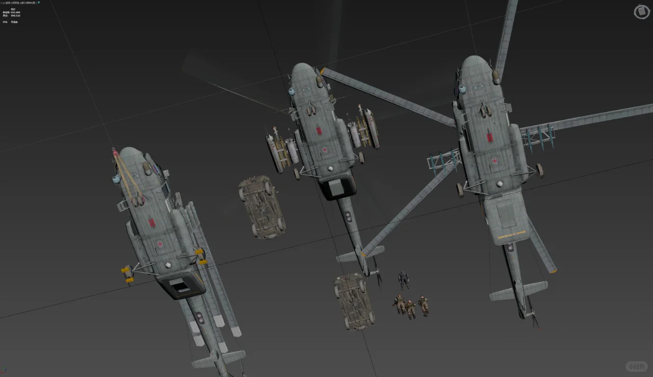 俄罗斯米 -8 AMTSh突击运输直升机