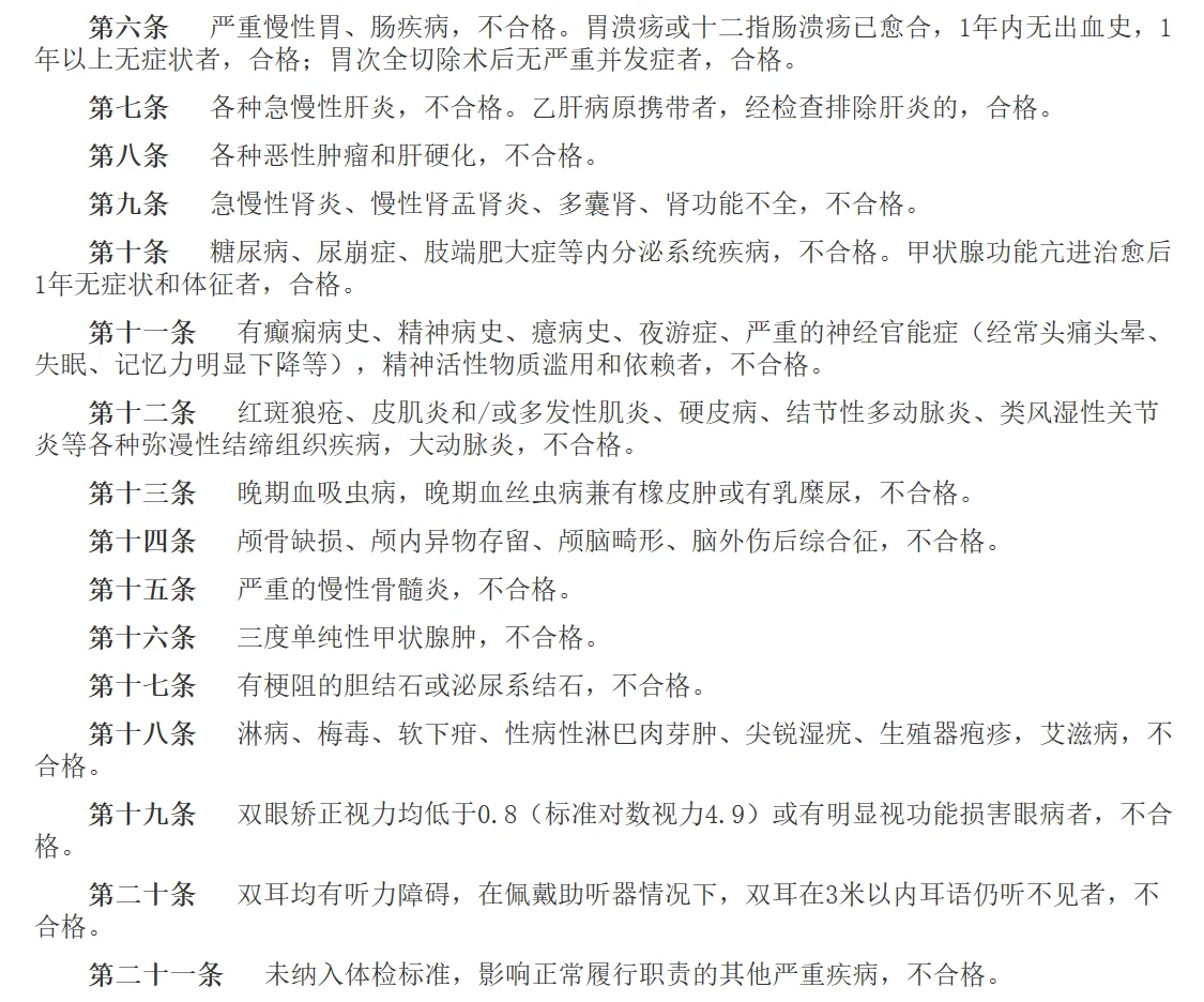 公务员体检预检攻略(仅供参考)