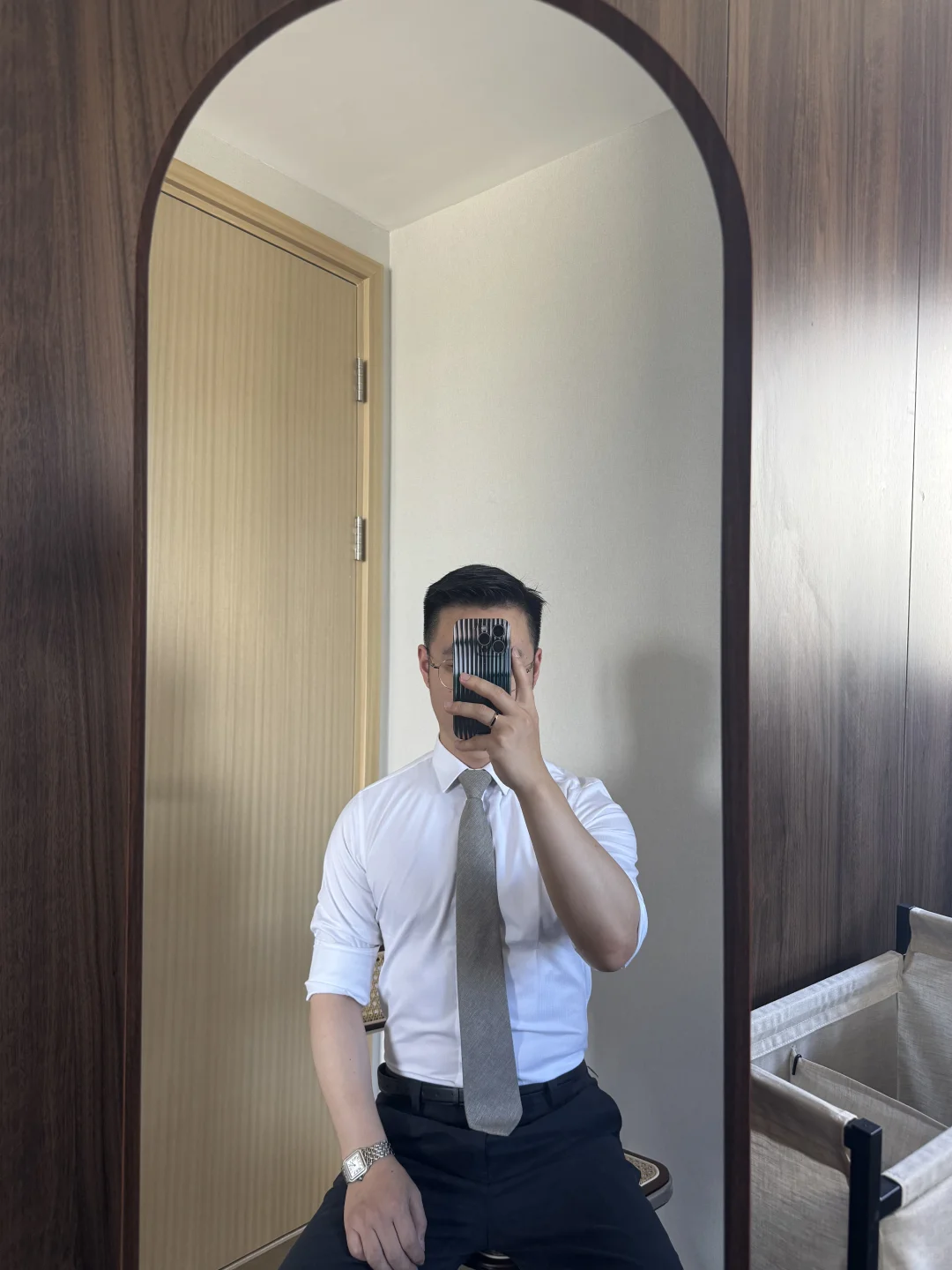 个人分享｜买了一根拉链领带怪方便的???