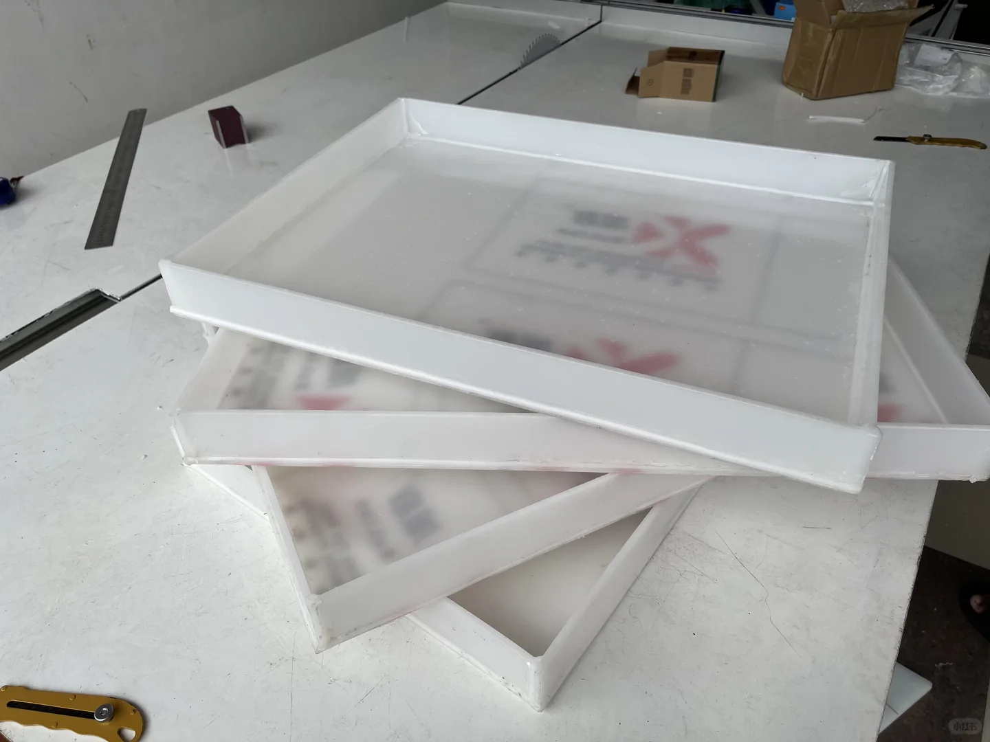 宝藏材料-pp板 pp水箱 电镀槽 水箱