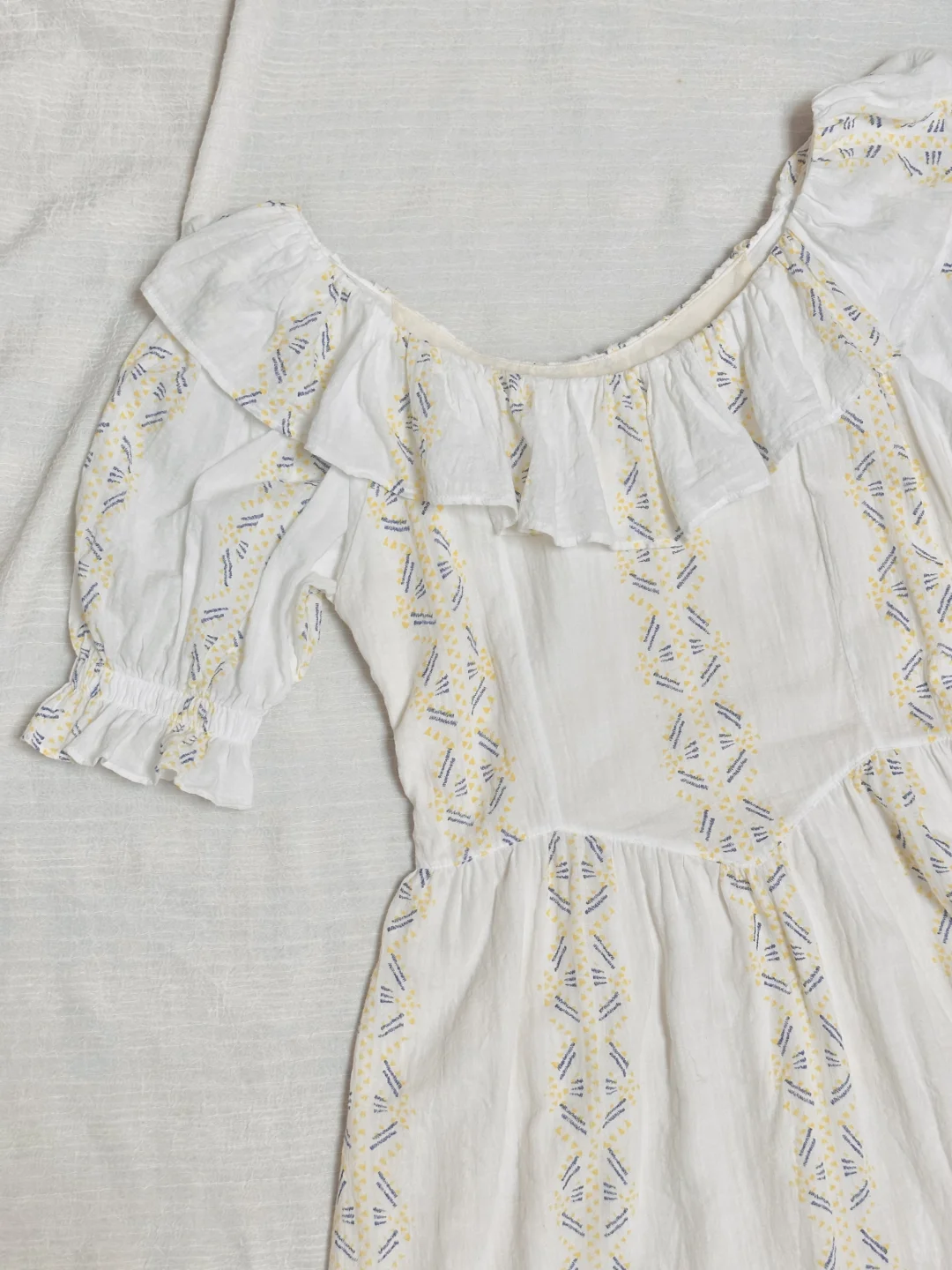 第4⃣️5⃣️块布?荷叶边连衣裙