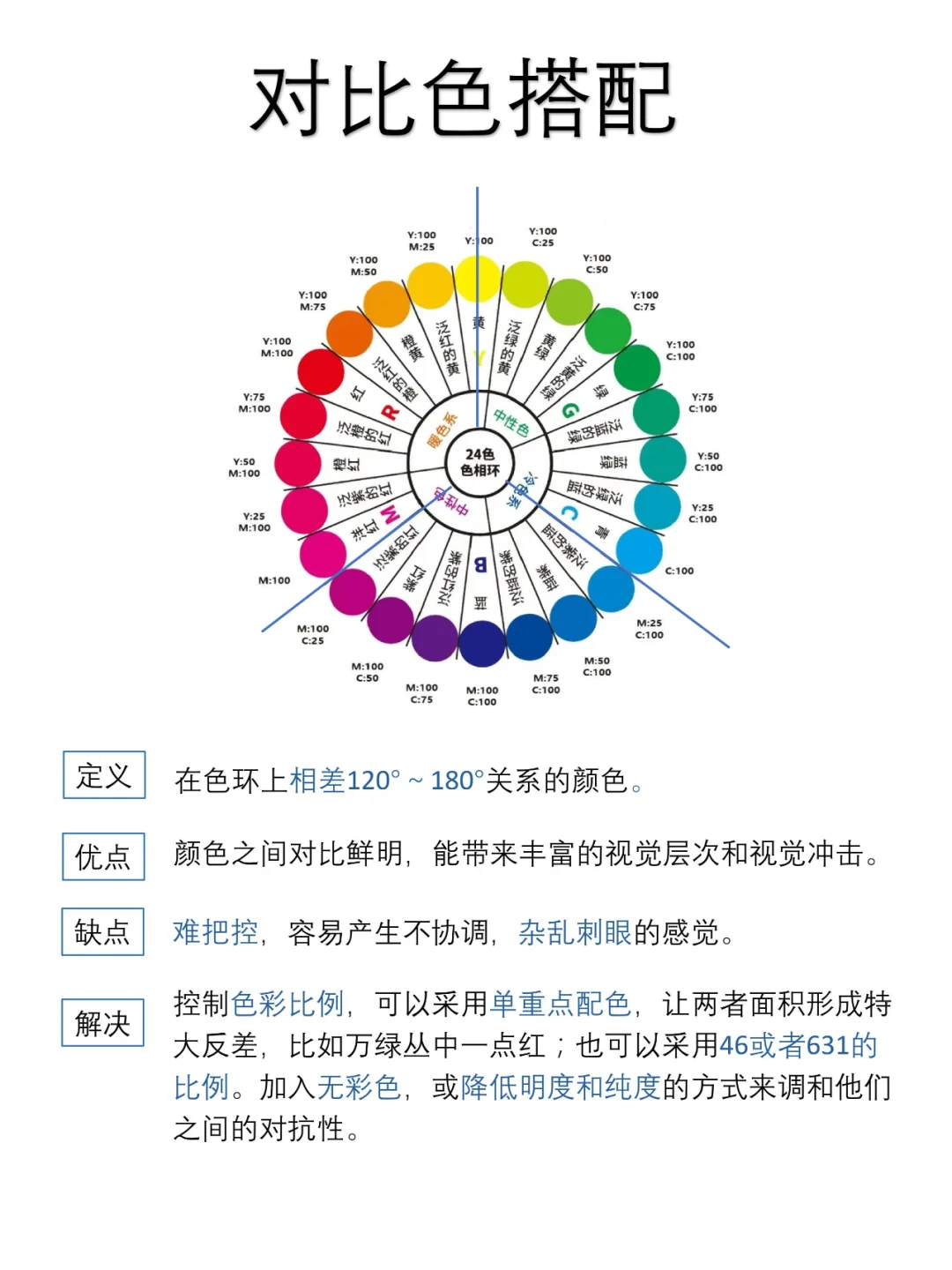 6个色彩搭配法则,教你好色有道