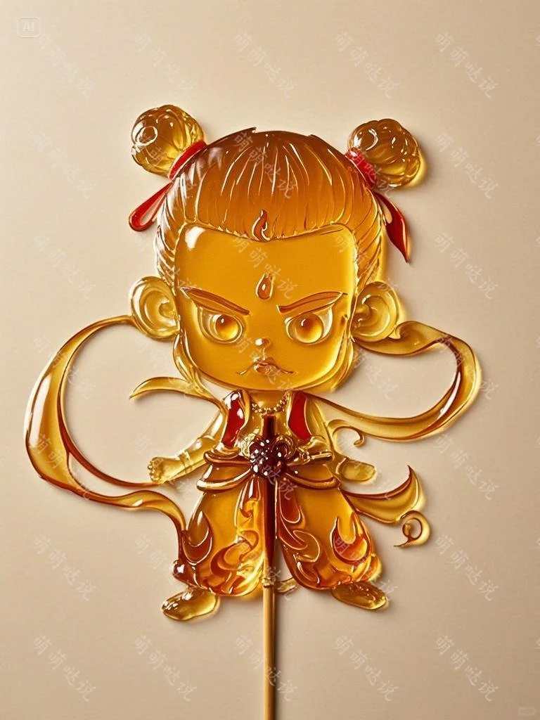 AI绘画：非遗糖人（附提示词）