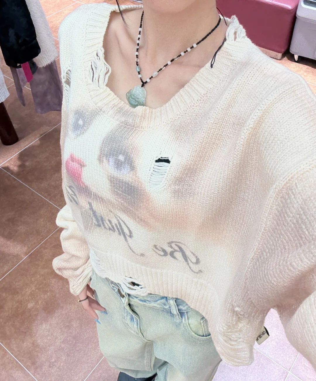 「慵懒猫咪毛衣|不费力的时髦感」