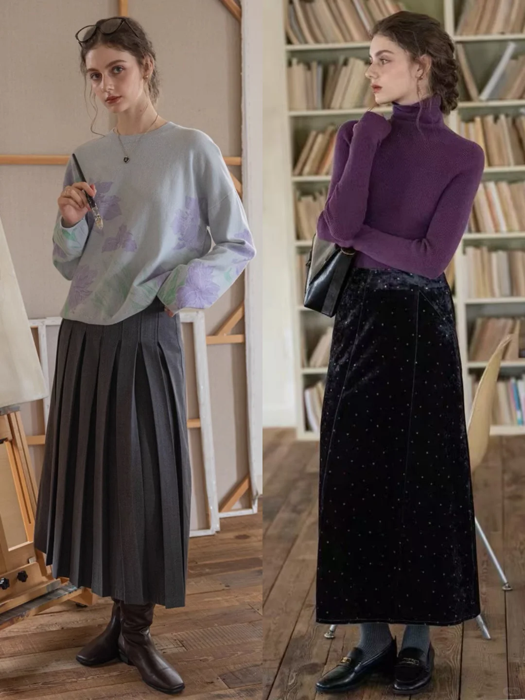 秋冬穿什么 | 法式复古通勤电影感穿搭