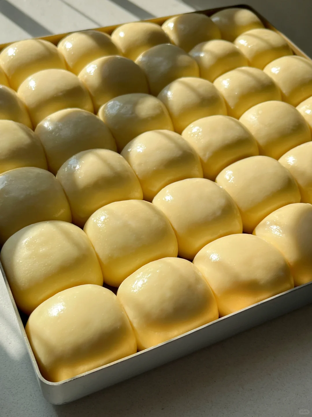 一次发酵❗️软fufu☁️黄油小面包?出炉秒光?