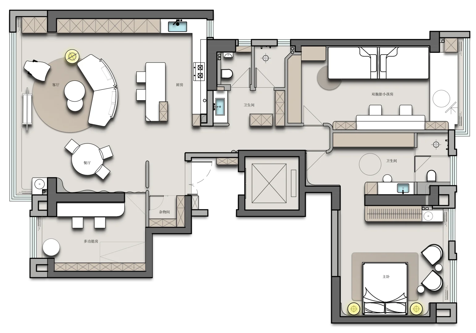 国樾滨江190㎡一眼圈粉!