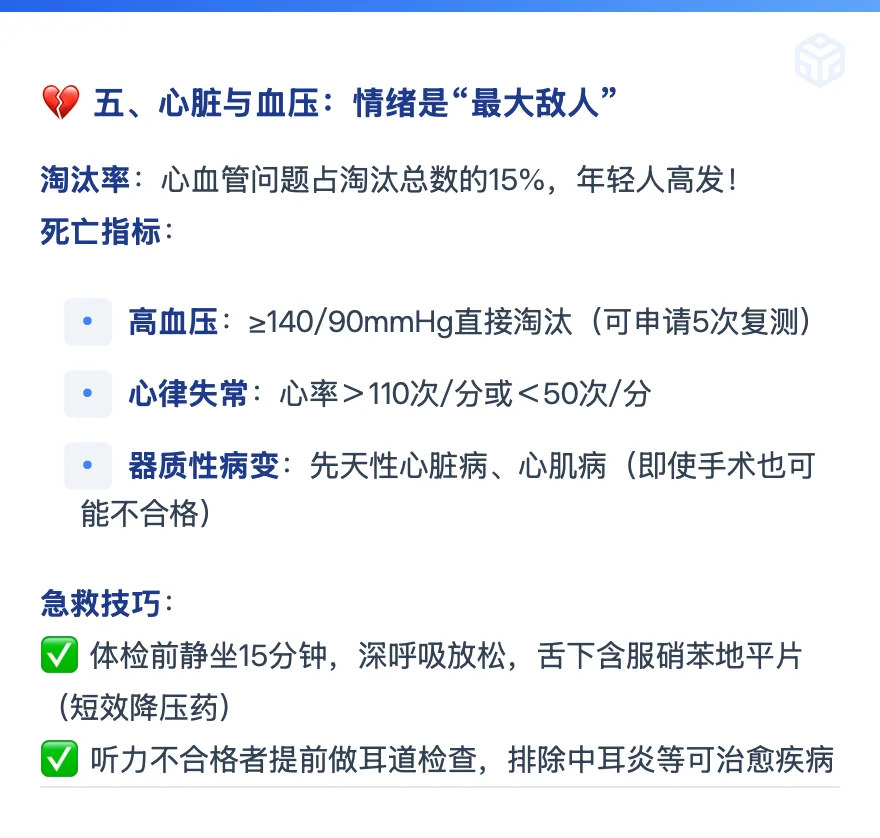 招警体检和普岗体检差别在哪？哪些不合格？