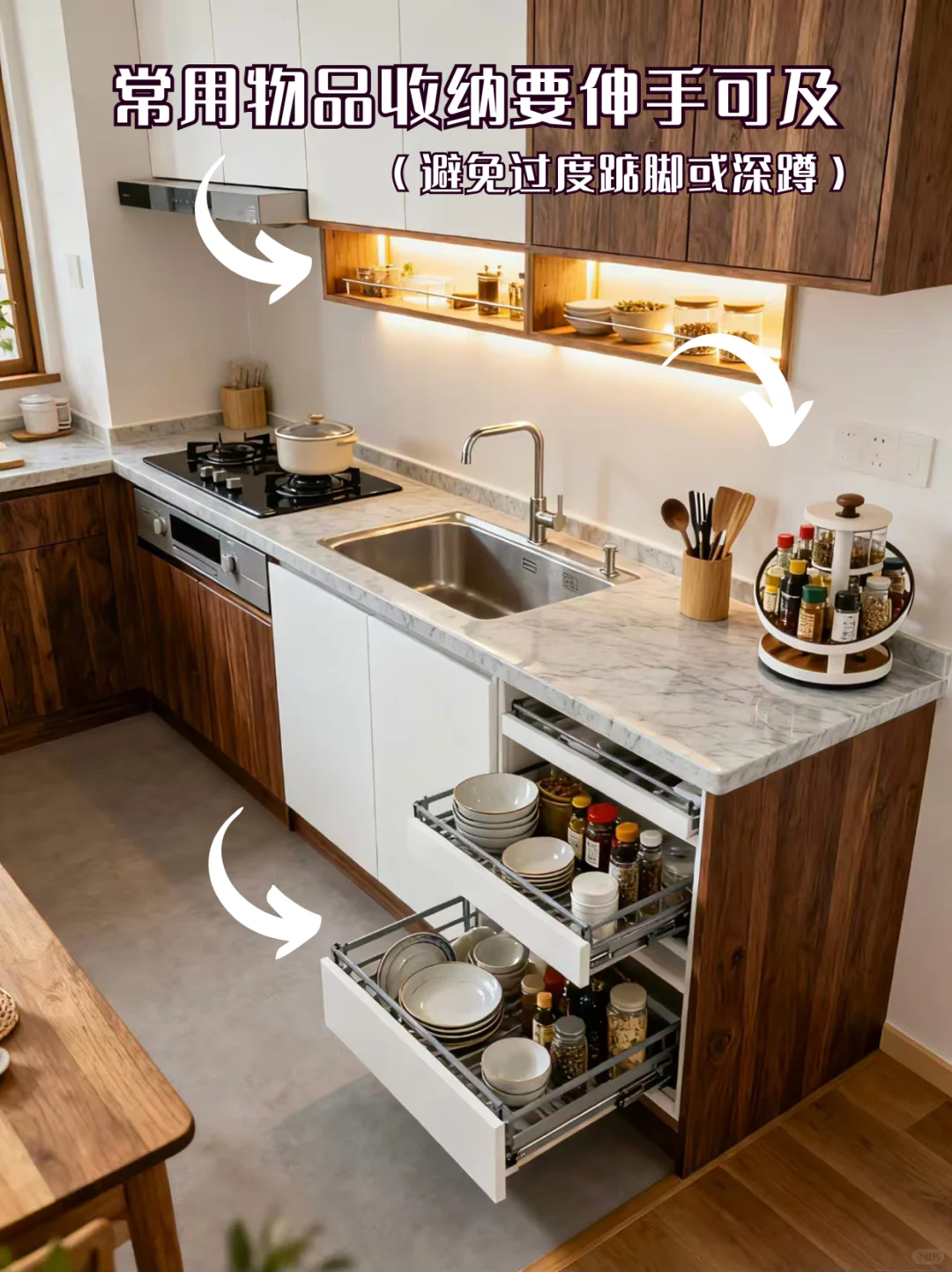 适老化厨房必须考虑的7个设计 | 附详细攻略