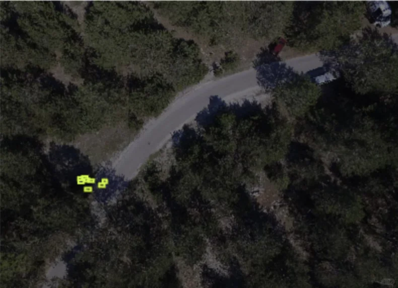 无人机巡检航拍搜救数据集 无人机人体检测