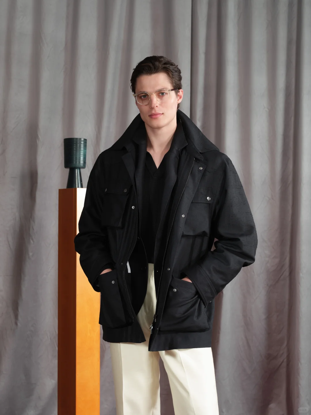 《SILKORA》 | 军事硬朗邂逅真丝优雅