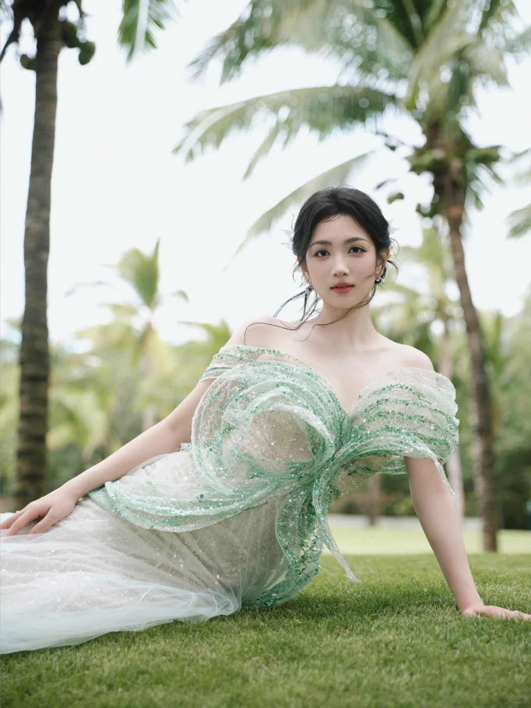 代露娃ELLE风尚大典｜绿野仙踪鱼尾裙