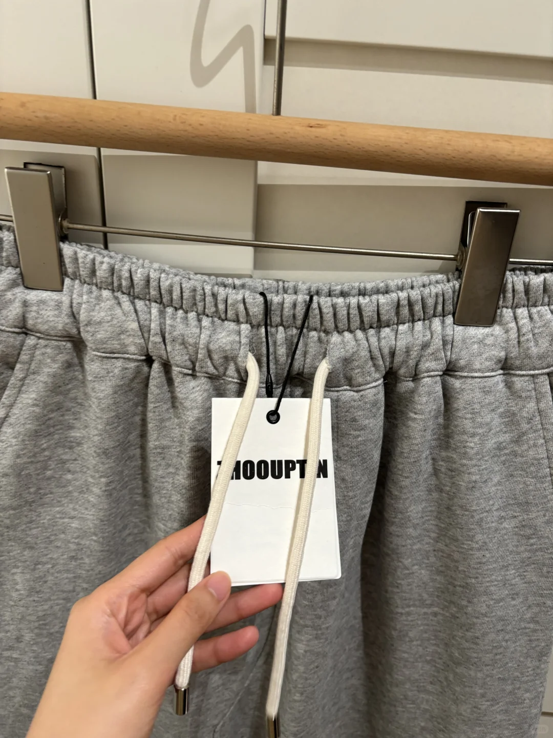 全新早秋韩系松紧腰高腰不对称设计休闲卫裙