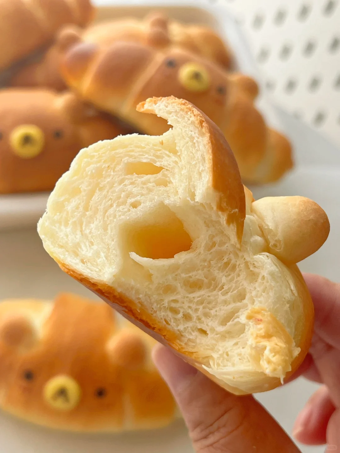 ʕ•ᴥ•ʔ小熊盐面包卷?✨低油糖配方