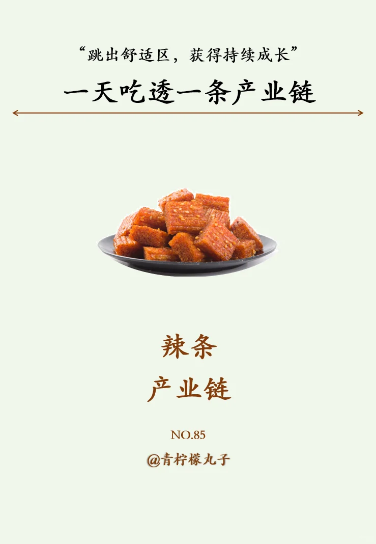 一天吃透一条产业链：No85 辣条