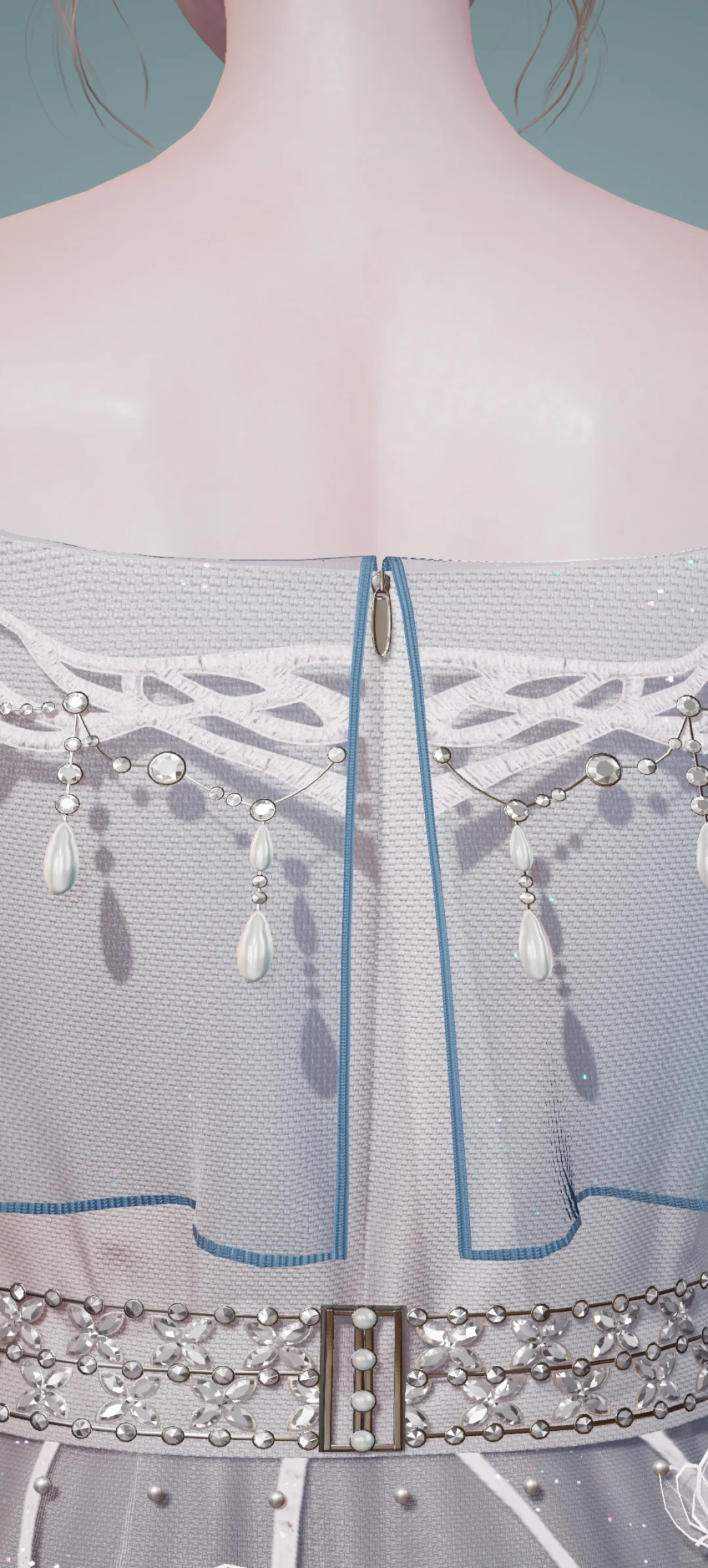 才发现以闪好多衣服背后有拉链