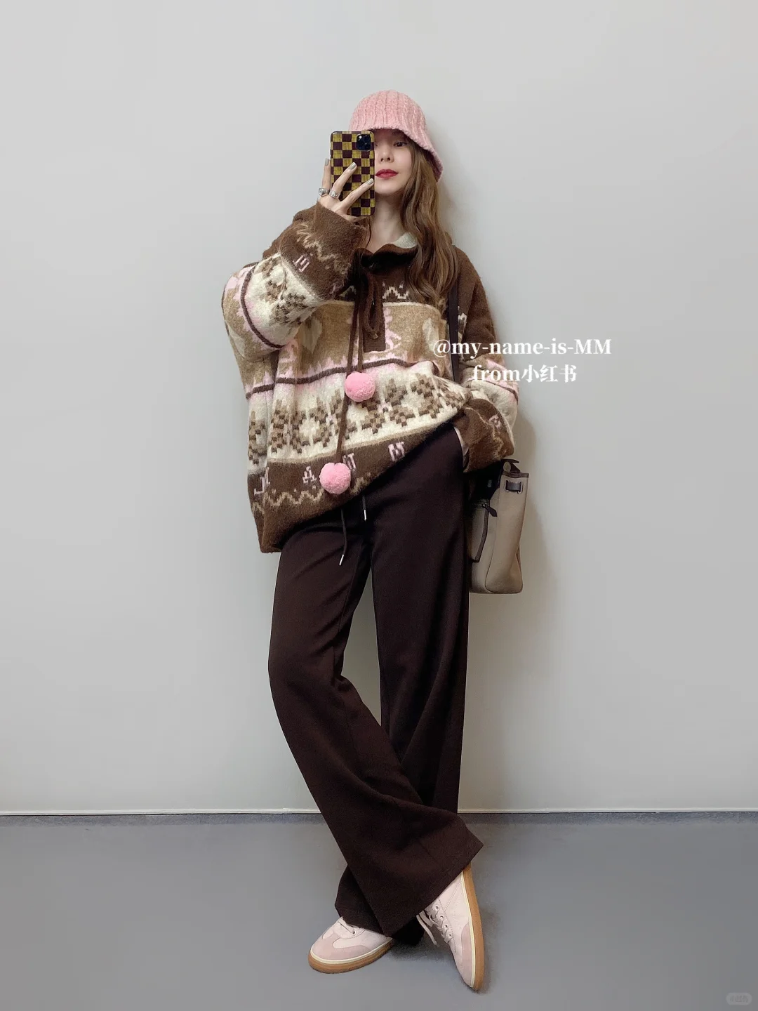 OOTD/日常穿搭 简约时髦四套秋冬休闲裤搭配