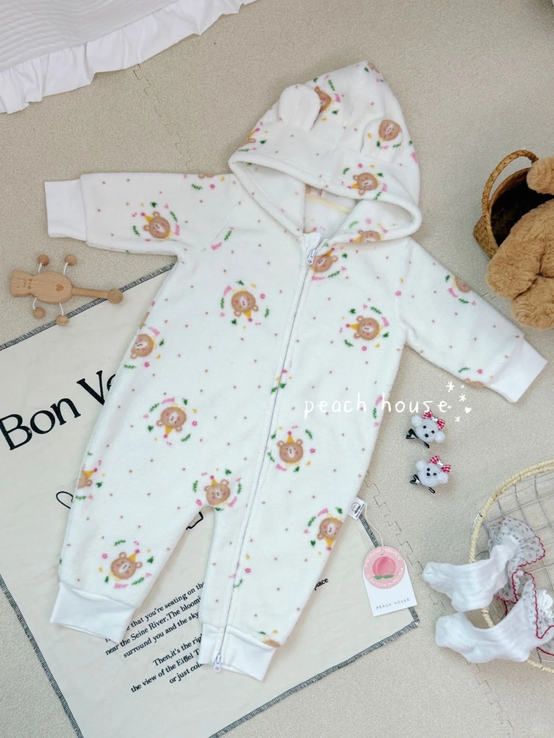 300g加厚雪粒绒长爬上新了?