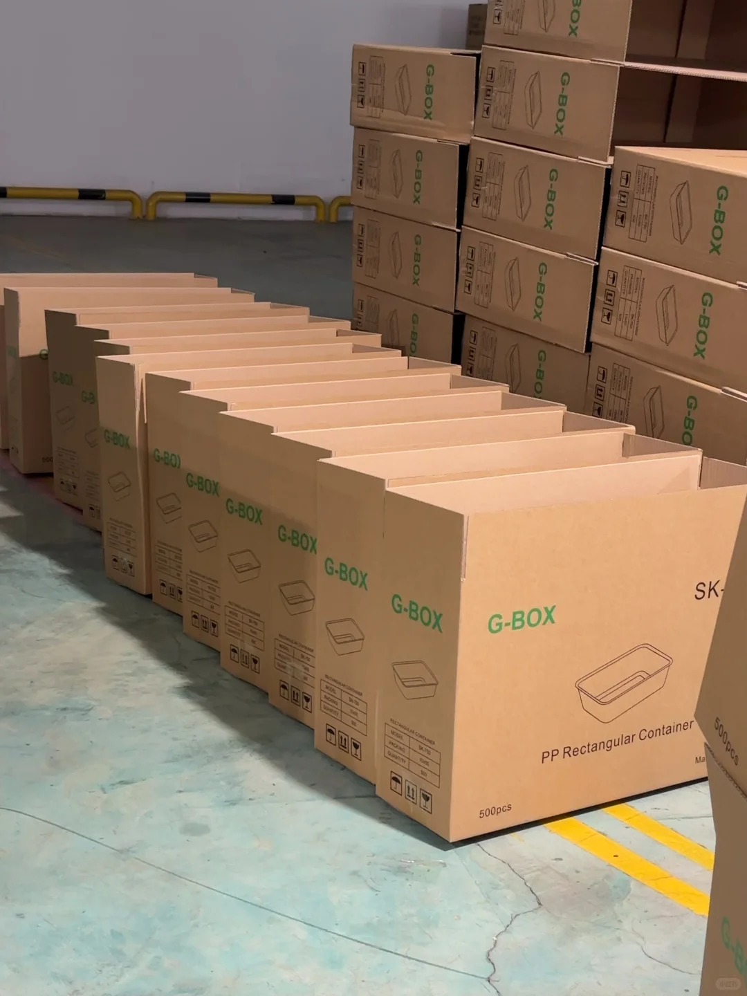 外贸到车间打包一次性塑料快餐盒只有我吧