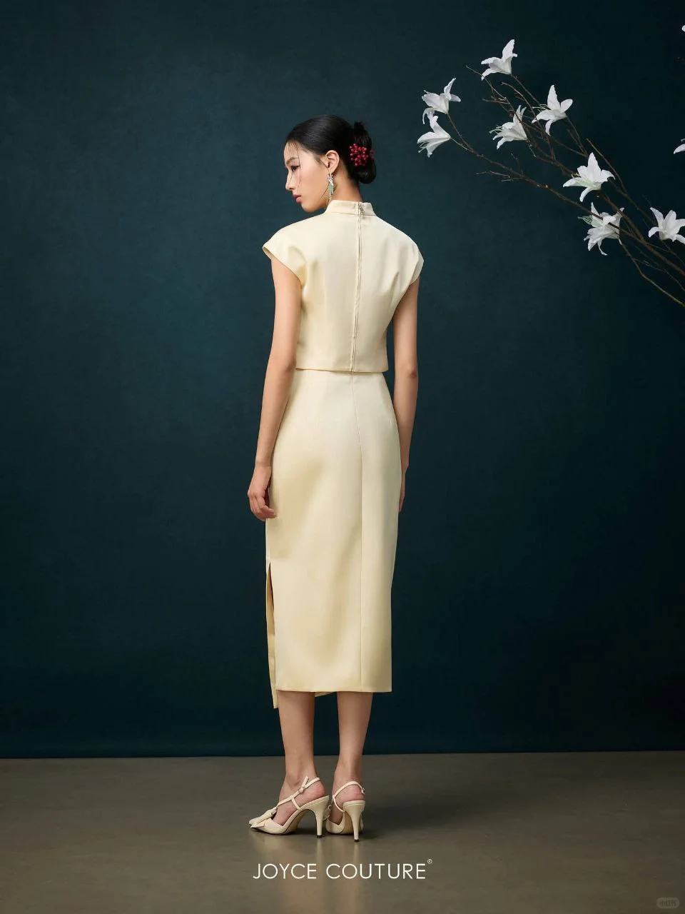 ??旗袍上衣半裙套装