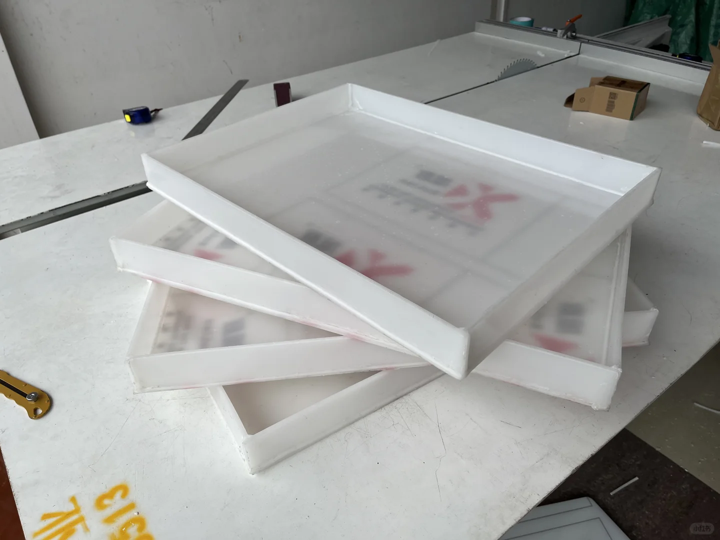 宝藏材料-pp板 pp水箱 电镀槽 水箱