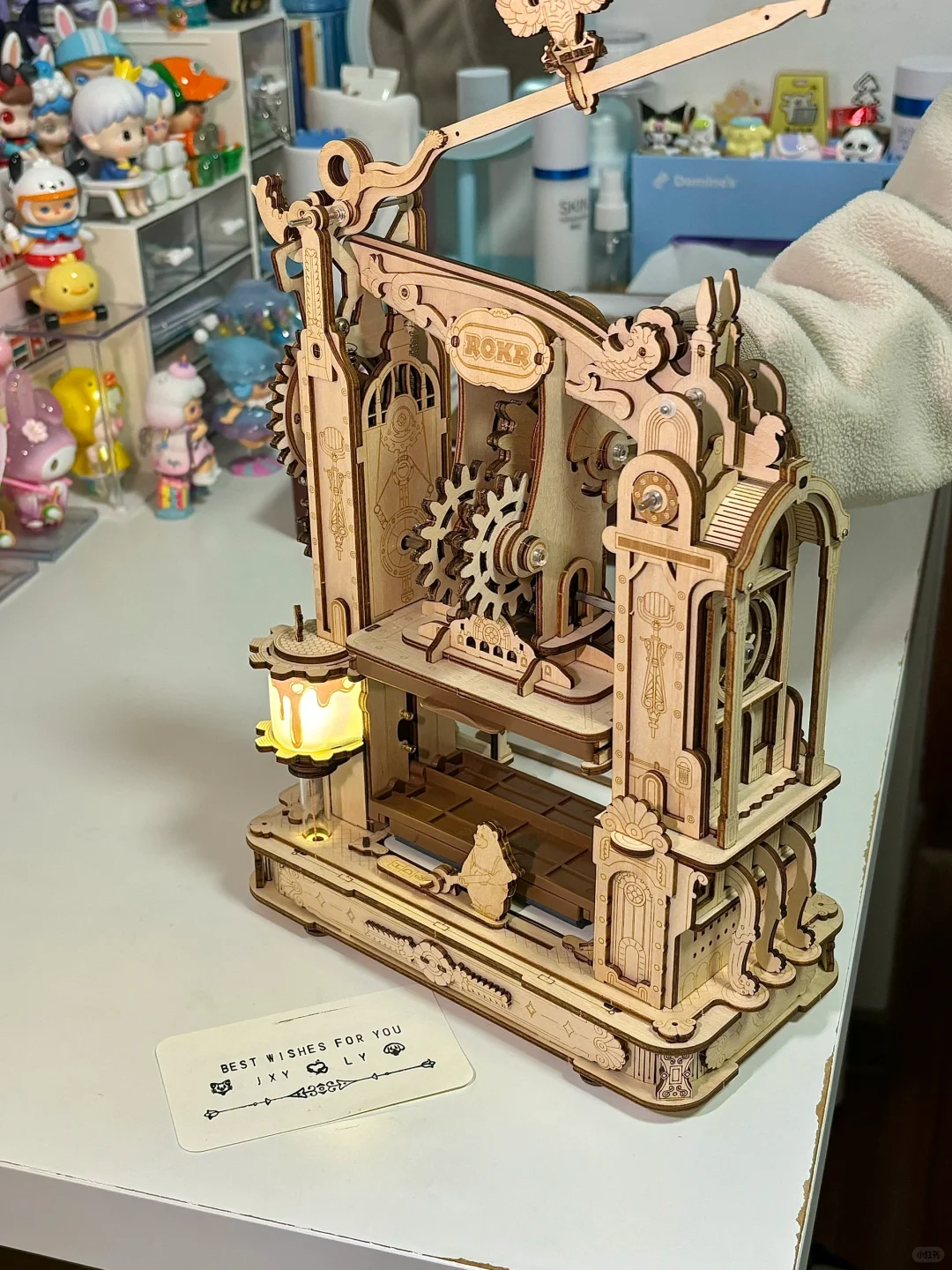 ?自己拼的印刷机！太喜欢啦啊啊啊