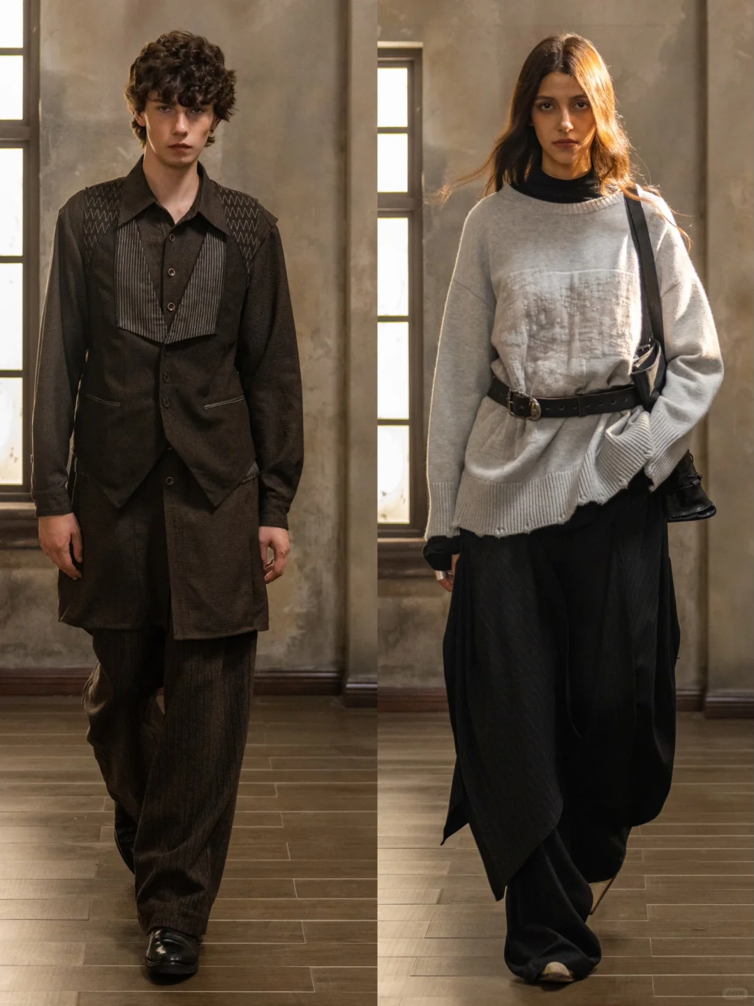 “山本耀司式”无性别穿搭：凌鸦