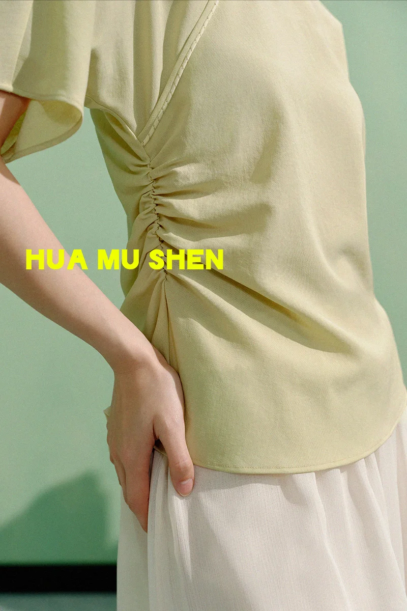 “X”形视觉减重，春夏显瘦新中式穿搭