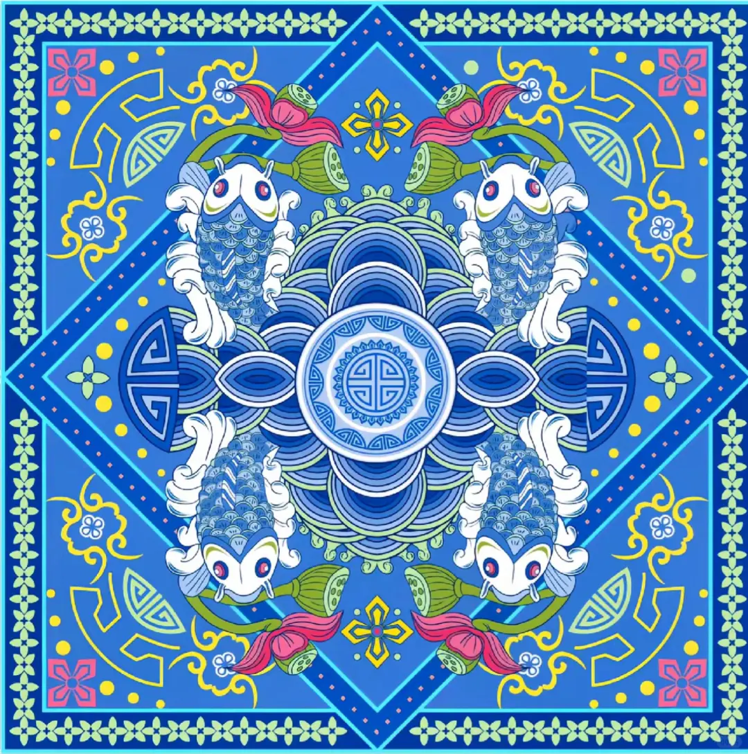 纹样设计,24小时一直接单~