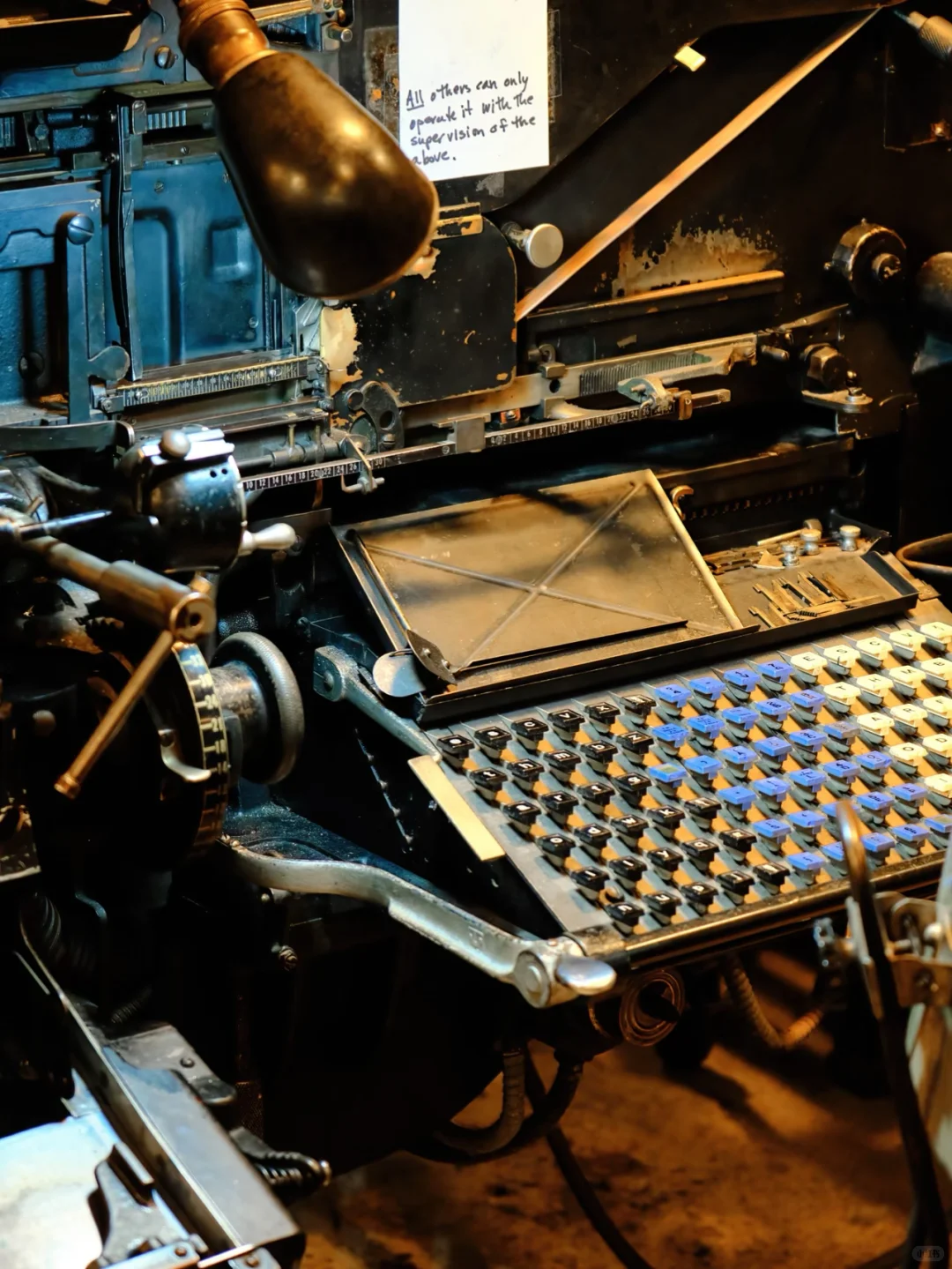 美国早期排版印刷机械