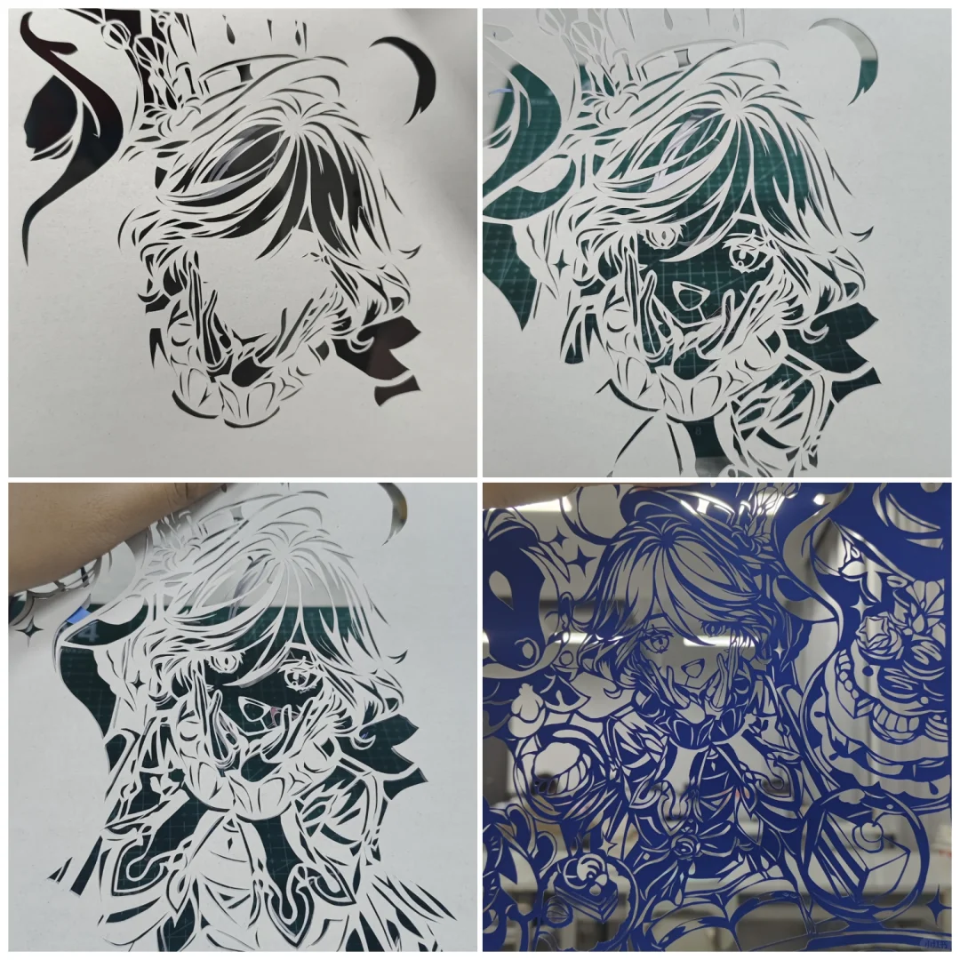 生日快乐！我们的大明星！芙宁娜贺图剪纸