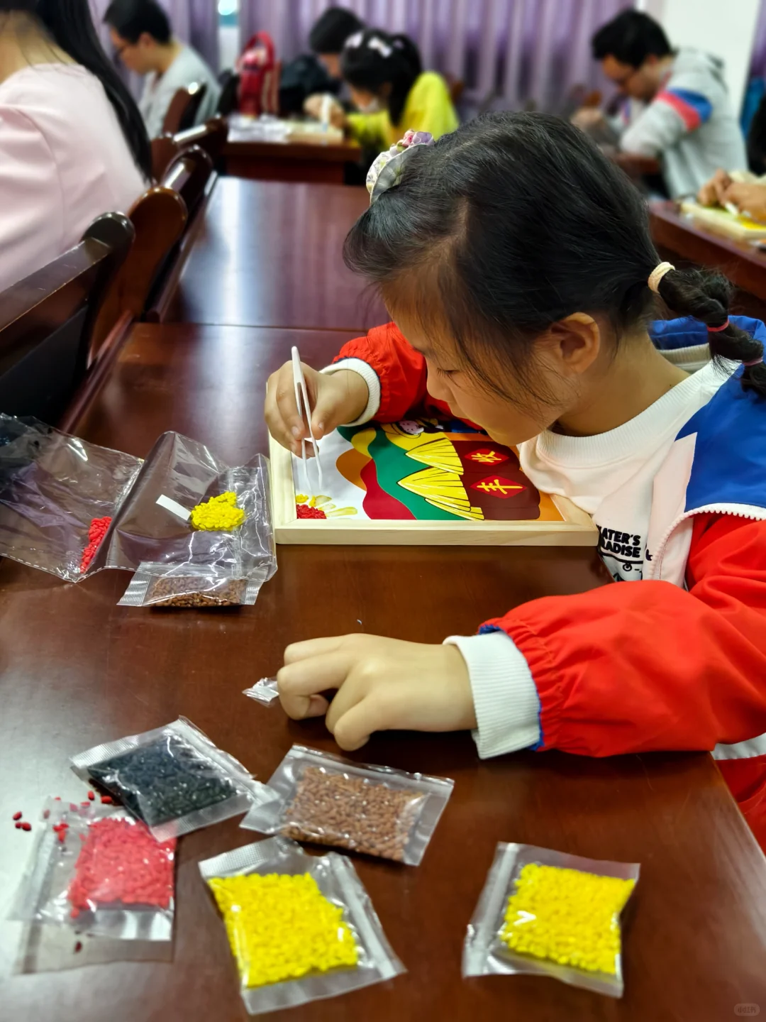 粮食画也可以预制？！超全的粮食画！