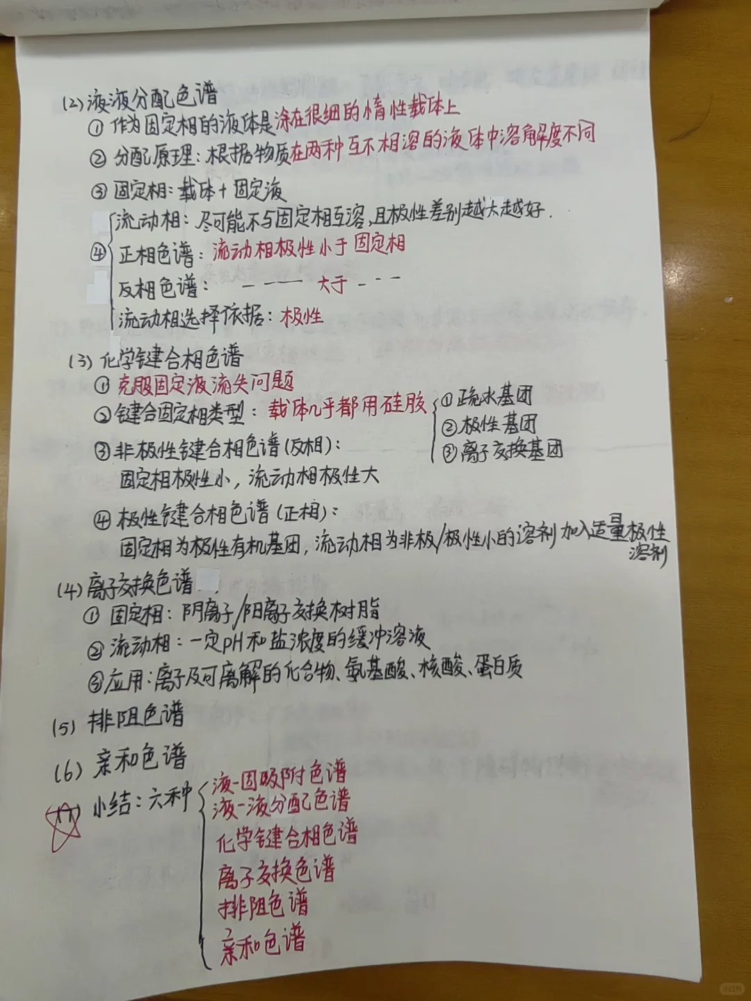 仪器分析期末复习