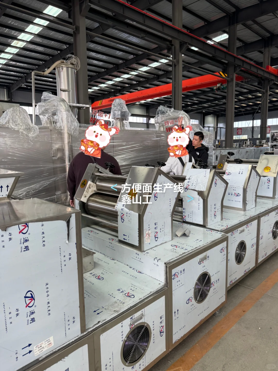方便面生产线实体工厂考察