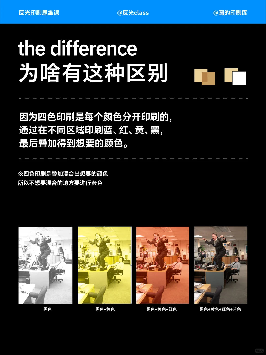 【印刷&设计】设计落地时套印叠印的区别