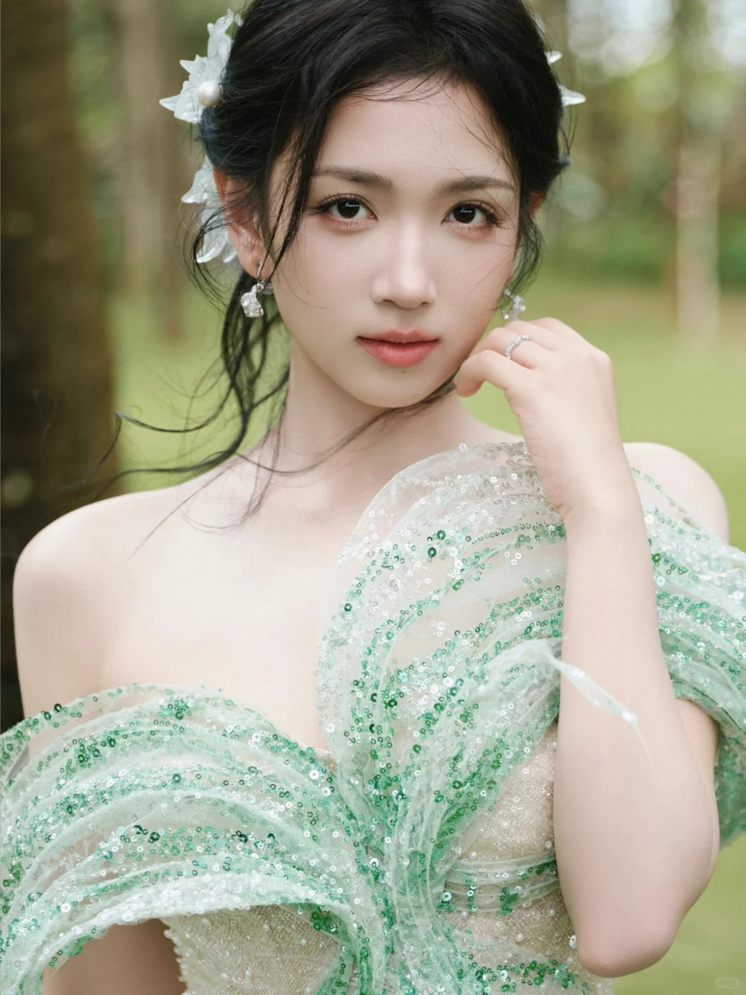 代露娃ELLE风尚大典｜绿野仙踪鱼尾裙