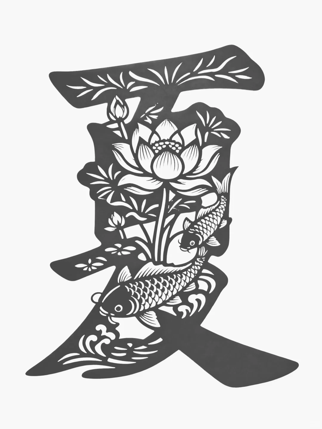 16图!复杂版春夏秋冬剪纸刻纸原创分享✂️