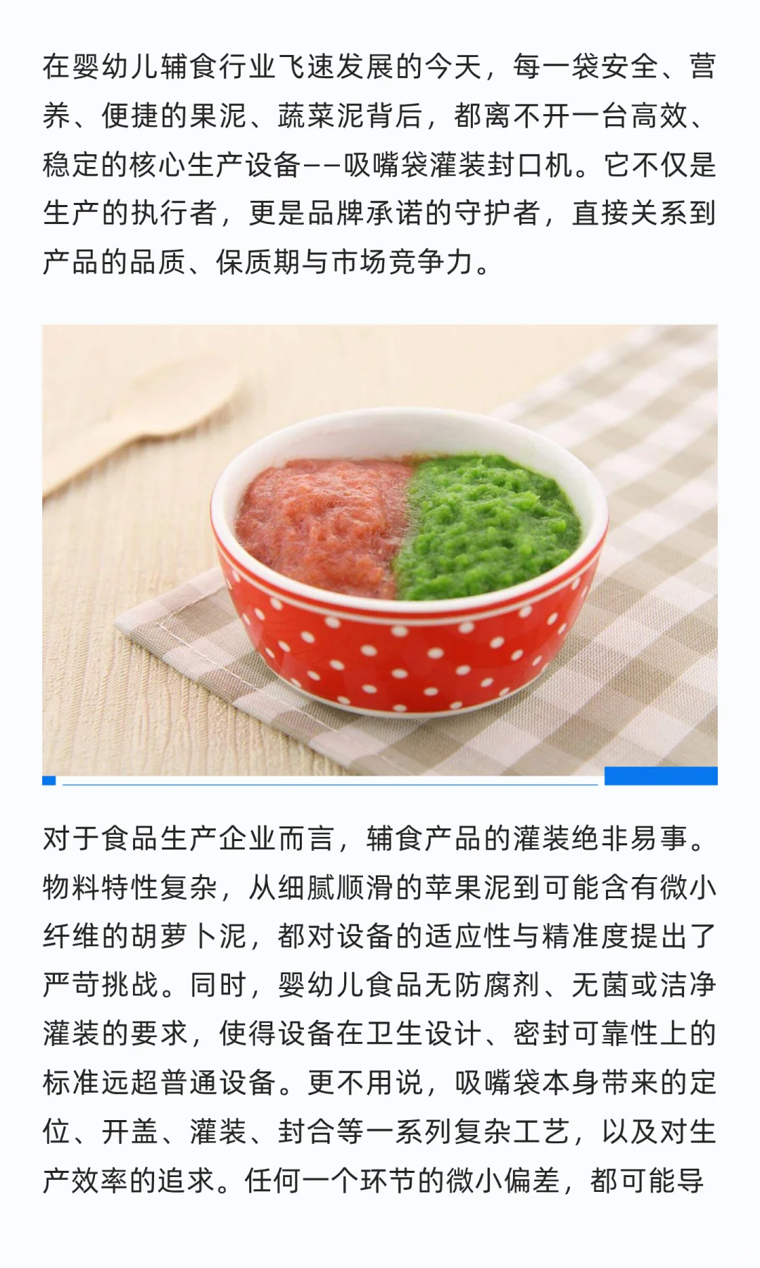 专注·精准·可靠：蔬菜果泥灌装生产线定制